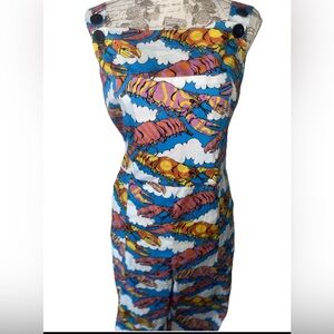 Nooworks Lobster Dreams Jumpsuit Art To Wear Women's Sz Large